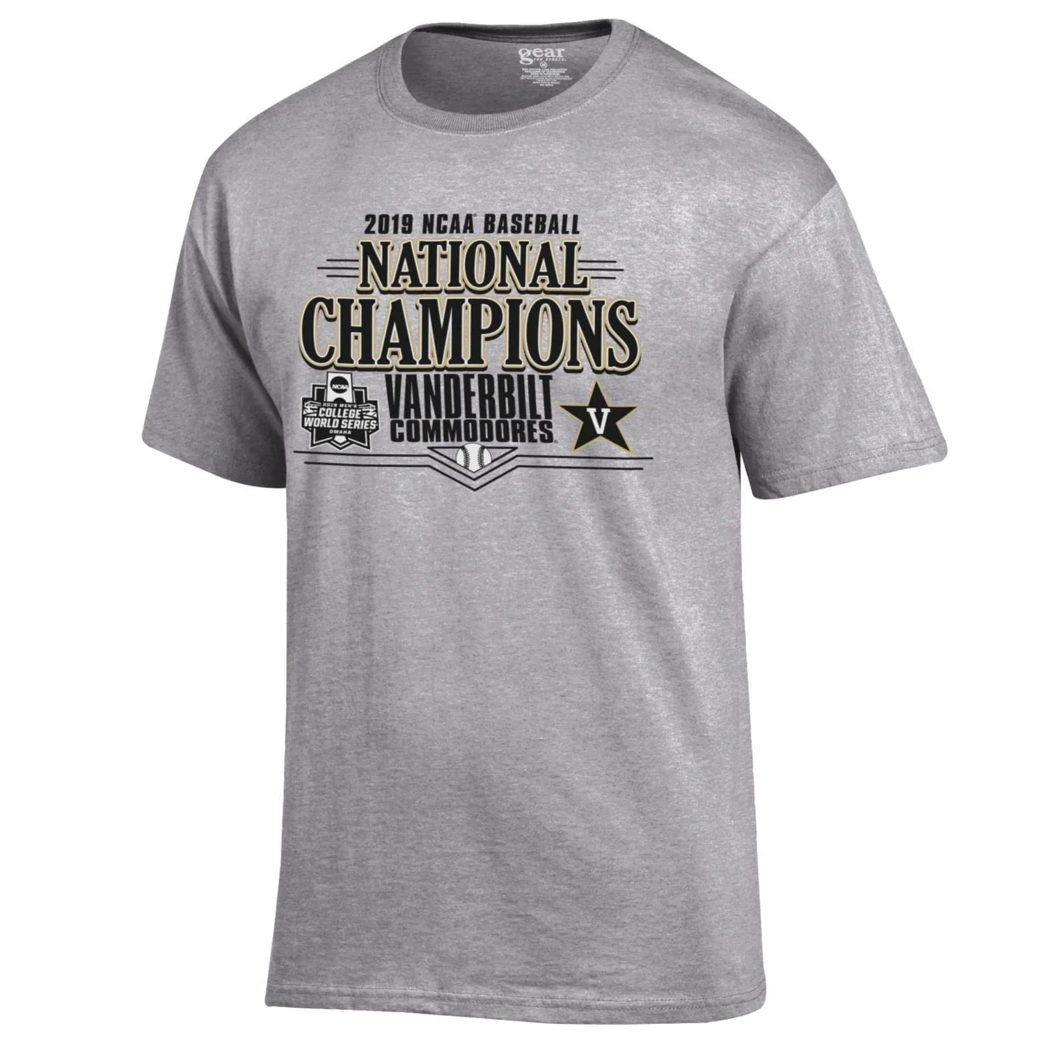 Vanderbilt Commodores 2019 College World Series Champions Locker Room T-Shirt