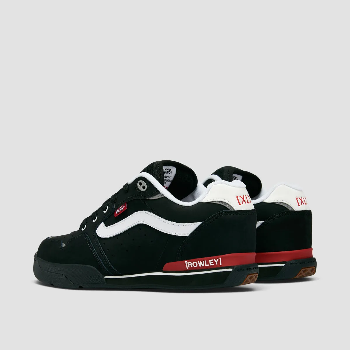 Vans Rowley XLT Shoes - Black/White/Red