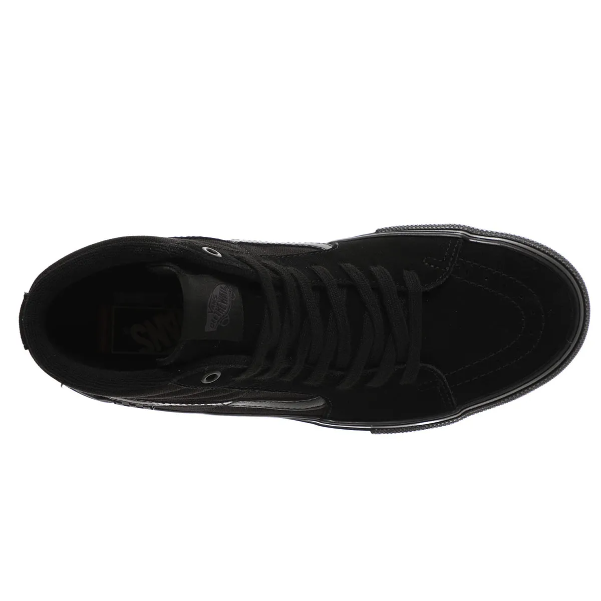 Vans Skate Sk8-Hi - Blackout Suede