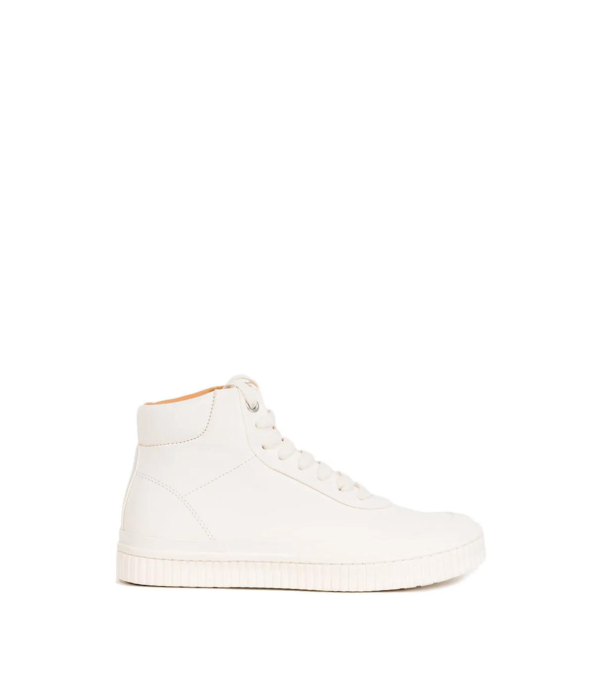 White High-Top Sneakers