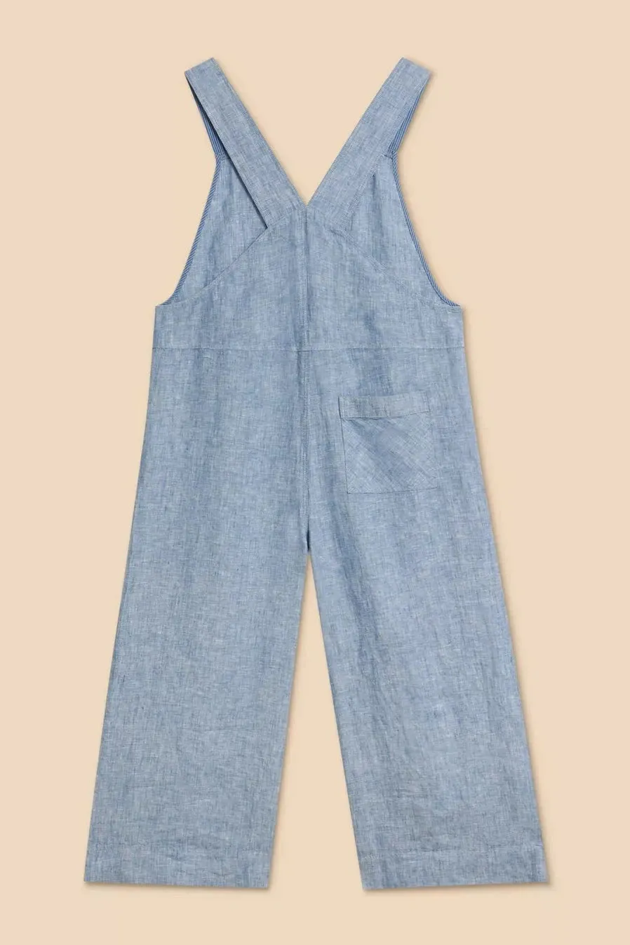 White Stuff Viola Linen Dungaree