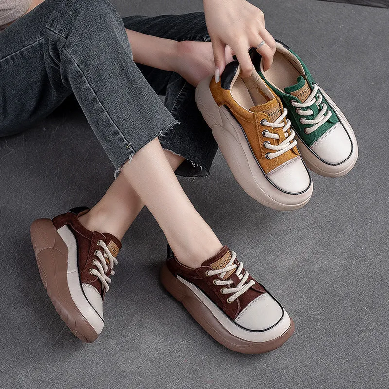 Women Leisure Stylish Leather Casual Shoes