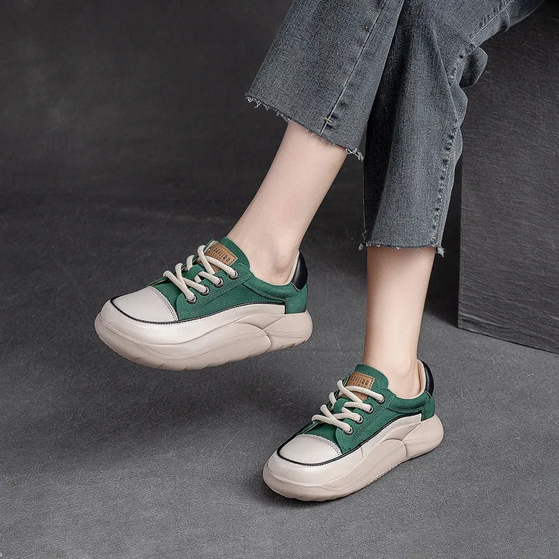 Women Leisure Stylish Leather Casual Shoes