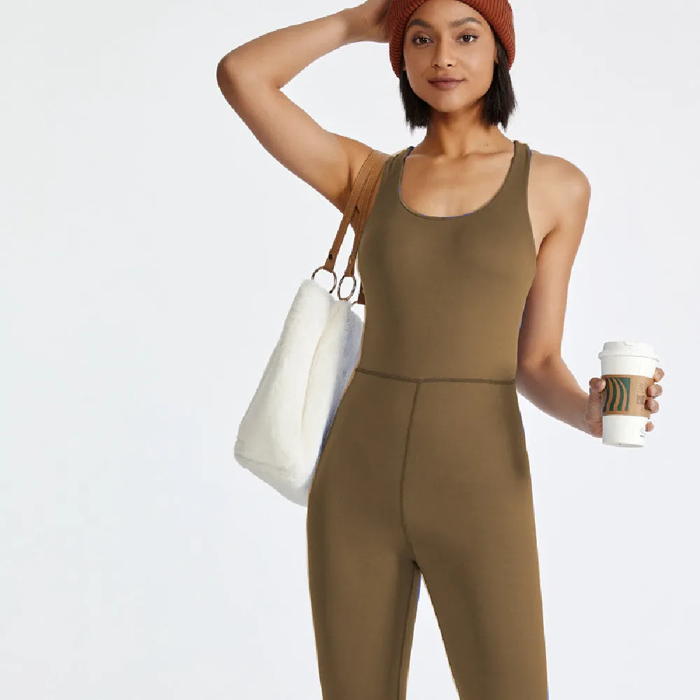 Women's Fashion Exercise Workout Jumpsuit