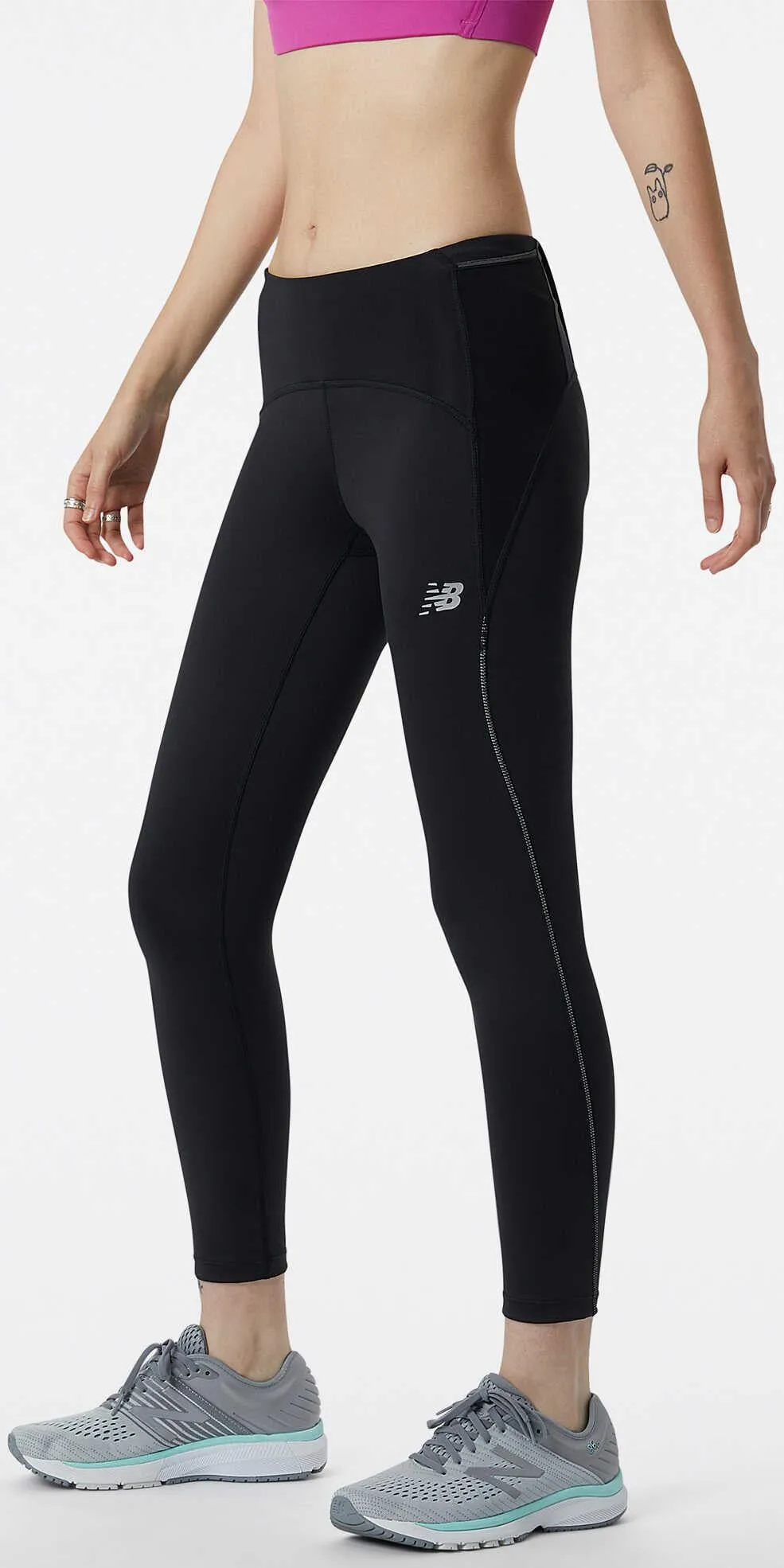 Women's Impact Run Crop Leggings