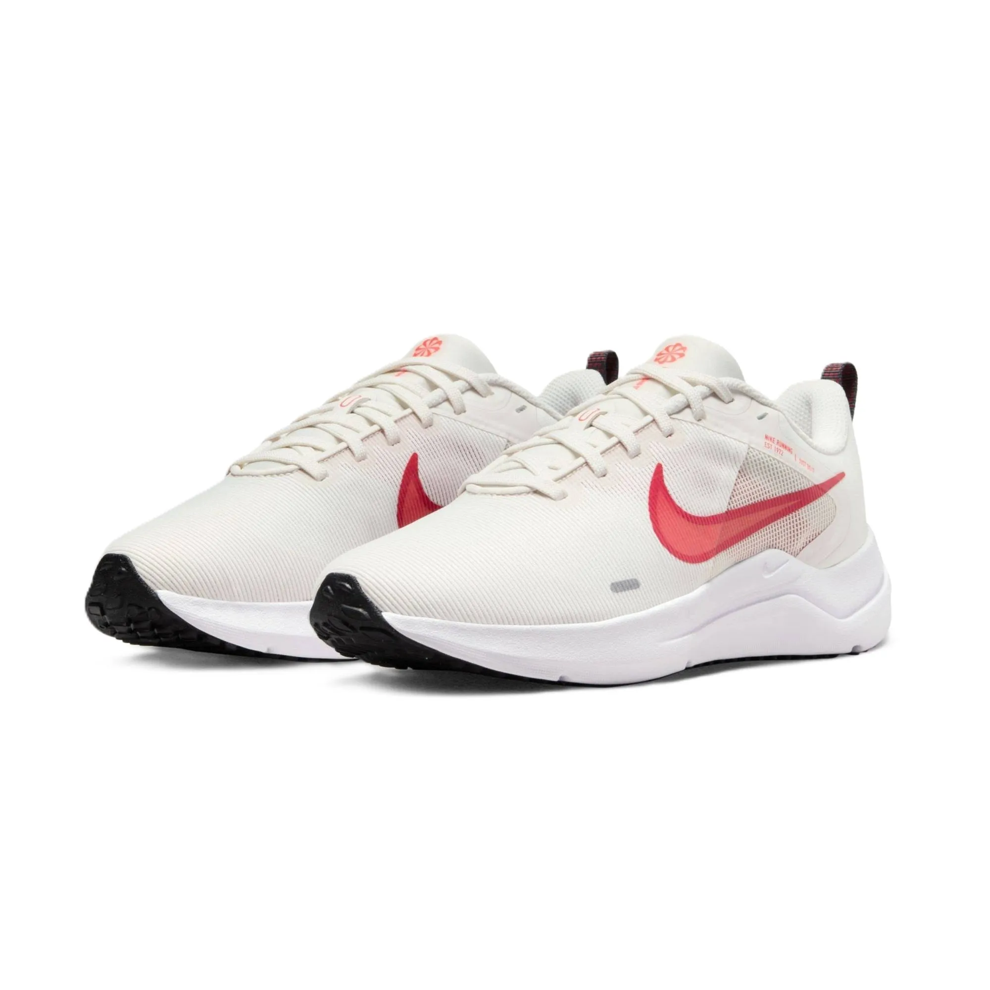 Women's Nike Downshifter 12 Road Running Shoe (Phantom/University Red)(DD9294-004)