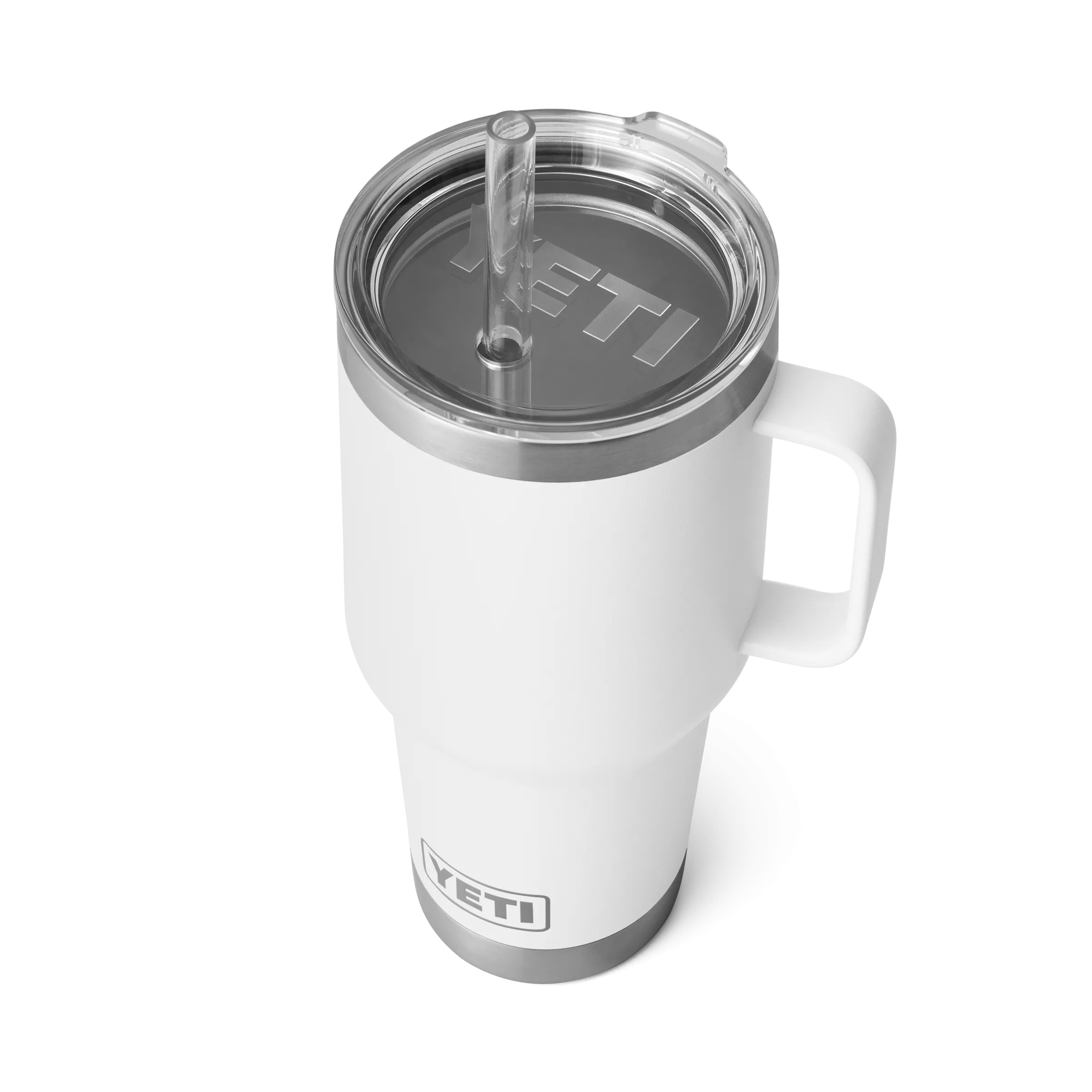 Yeti Rambler 35oz Mug With Straw Lid - White