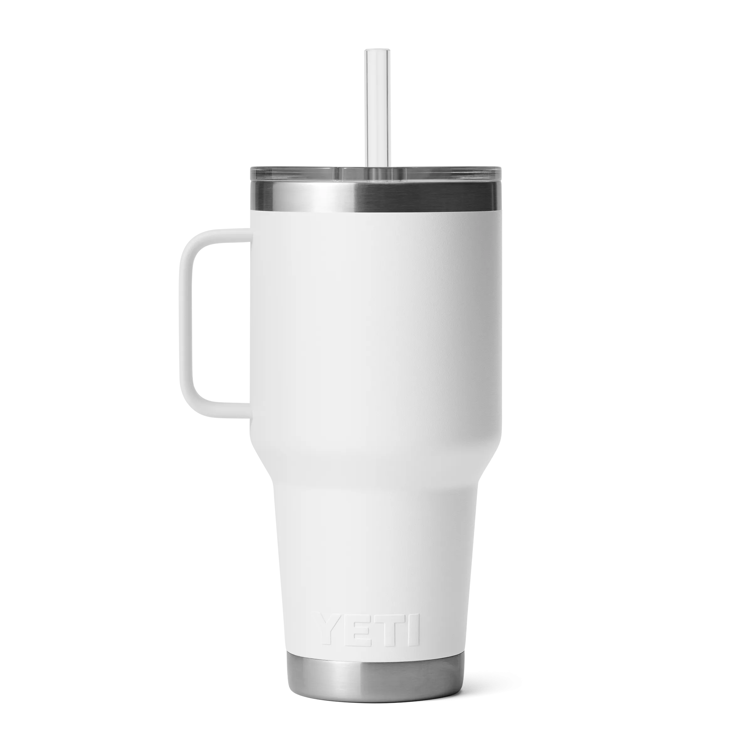 Yeti Rambler 35oz Mug With Straw Lid - White