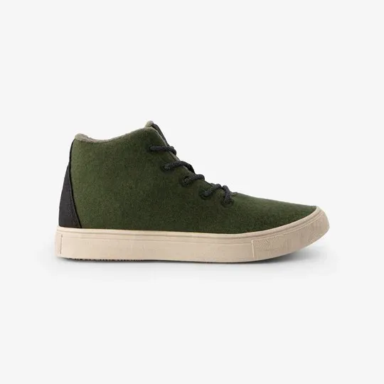 YY Nation Shoes Alto Wool Color Forest Night / Natural Pair of Shoes