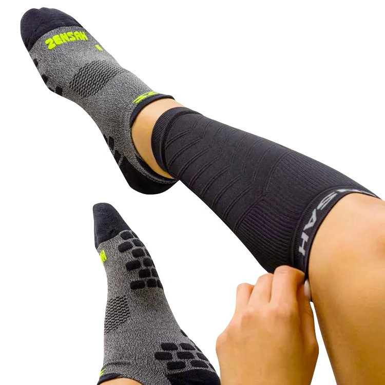 Zensah Compression Leg Sleeves Black